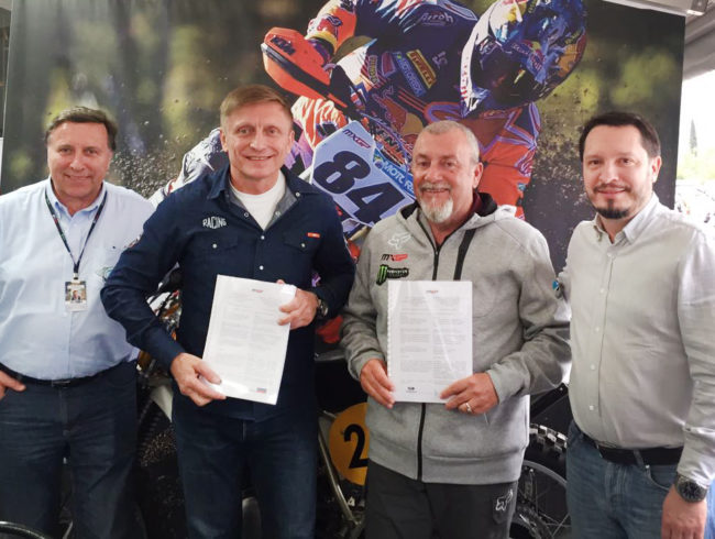 MXGP: The Agreement on the holding of the World Motocross Championship in Russia has been signed!