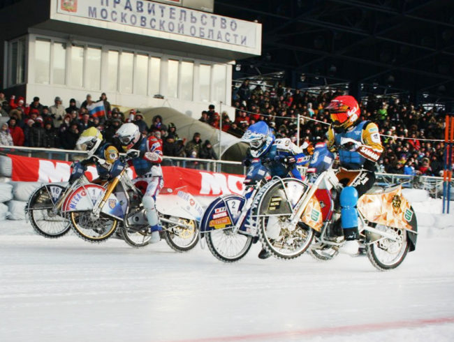 Чемпионат мира по ледовым мотогонкам планирует вернуться в Подмосковье!